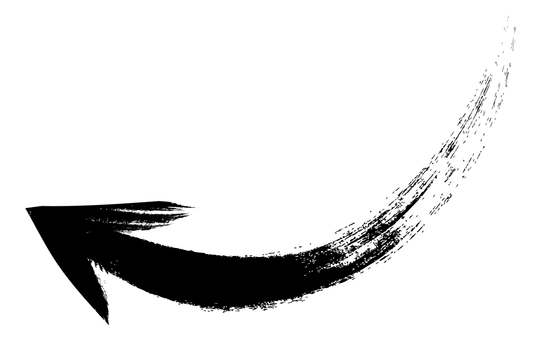 black sketched arrow pointing at lookbook panel links